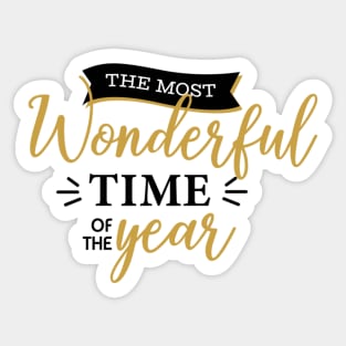 The most wonderful time of the year Sticker